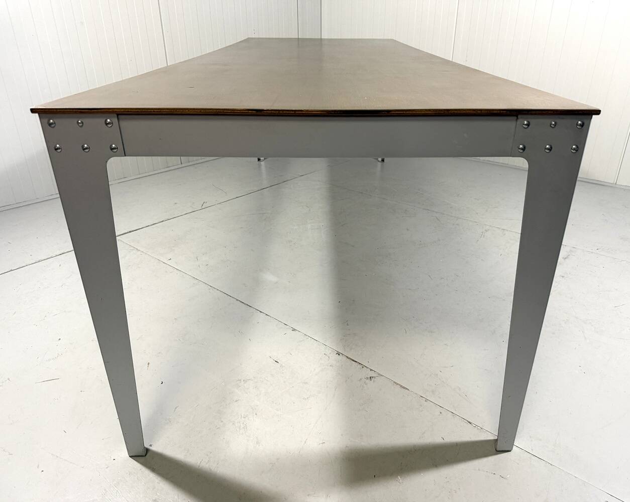 Piet Hein Eek XXL aluminium dining table 1990’s