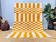 Handmade pure wool rug size 150 x 250 cm