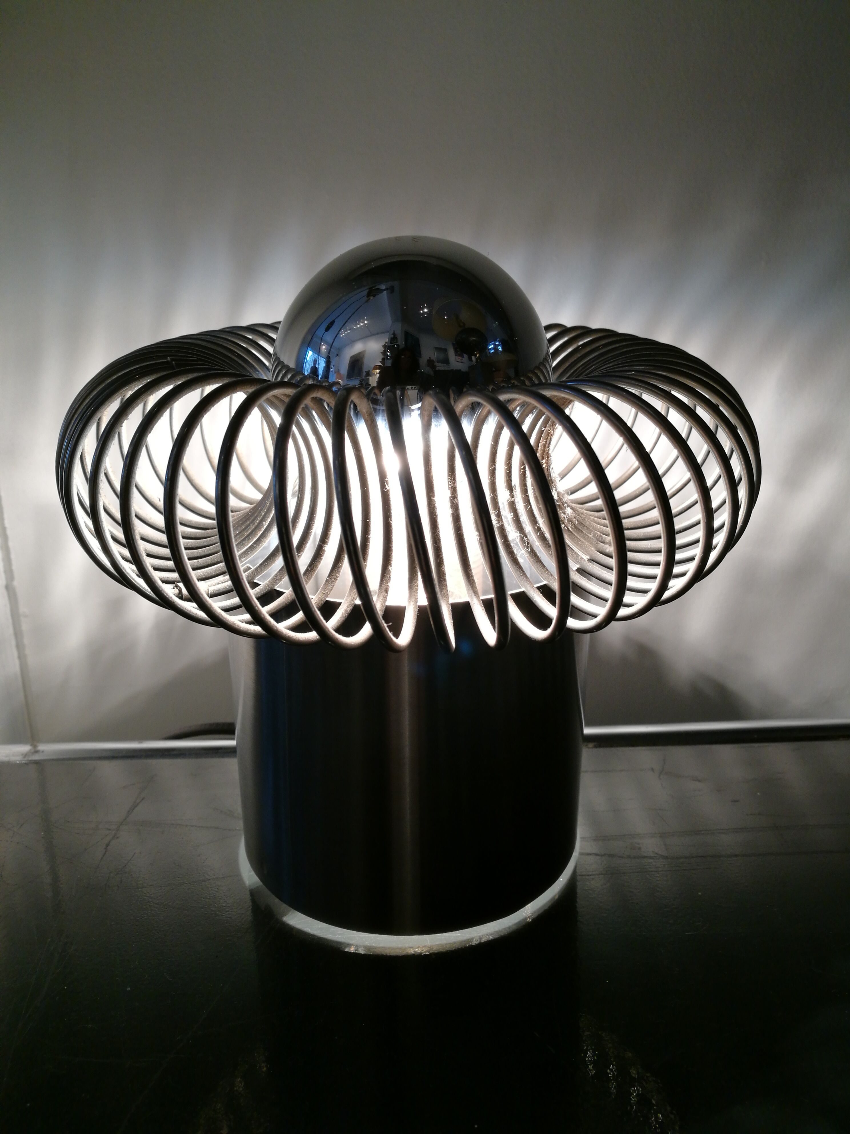 Chrome applique clear Circa 1970