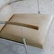 Fauteuil acier tubulaire et cuir "crème", France, circa 1970