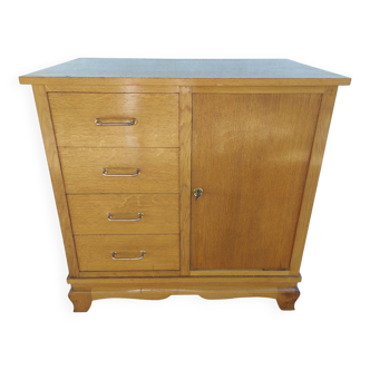 mixed chest of drawers, drawers and cupboard