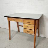Vintage compass feet desk