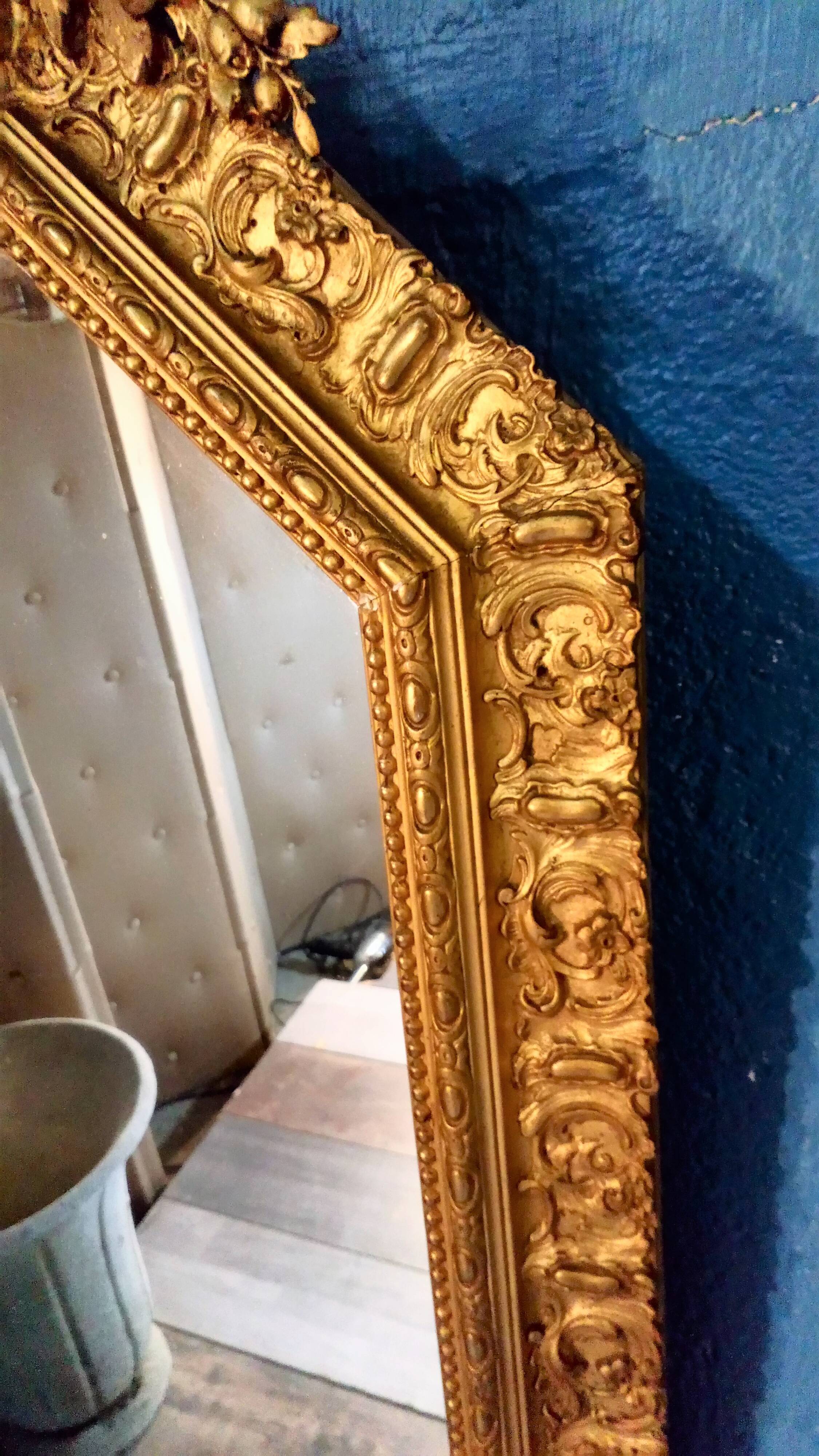 19th-century wall mirror