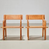 Hans Wegner Pair of 1st Edition Peter's Child Chairs for Fredericia Denmark 1944