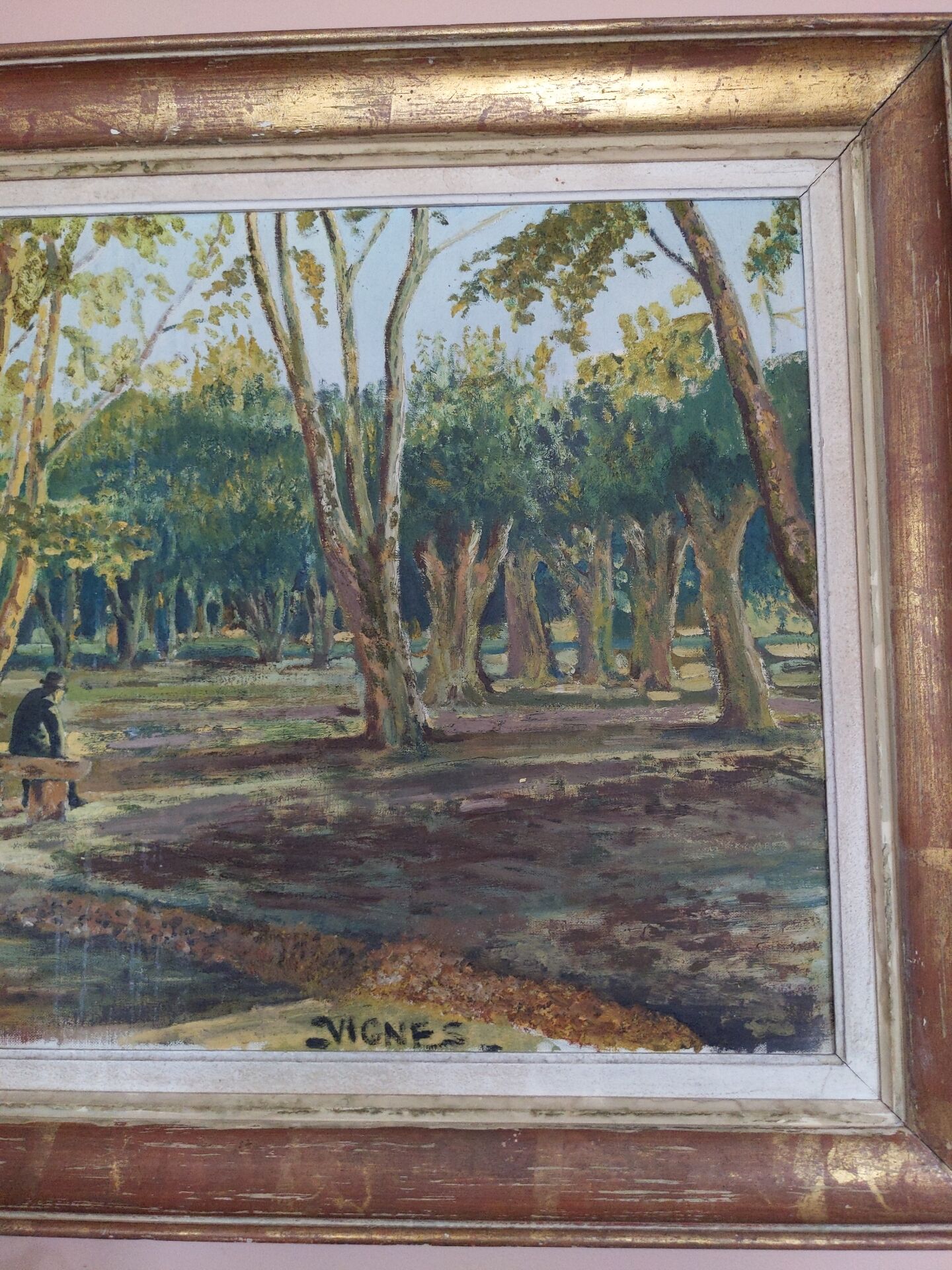 Ancient landscape painting