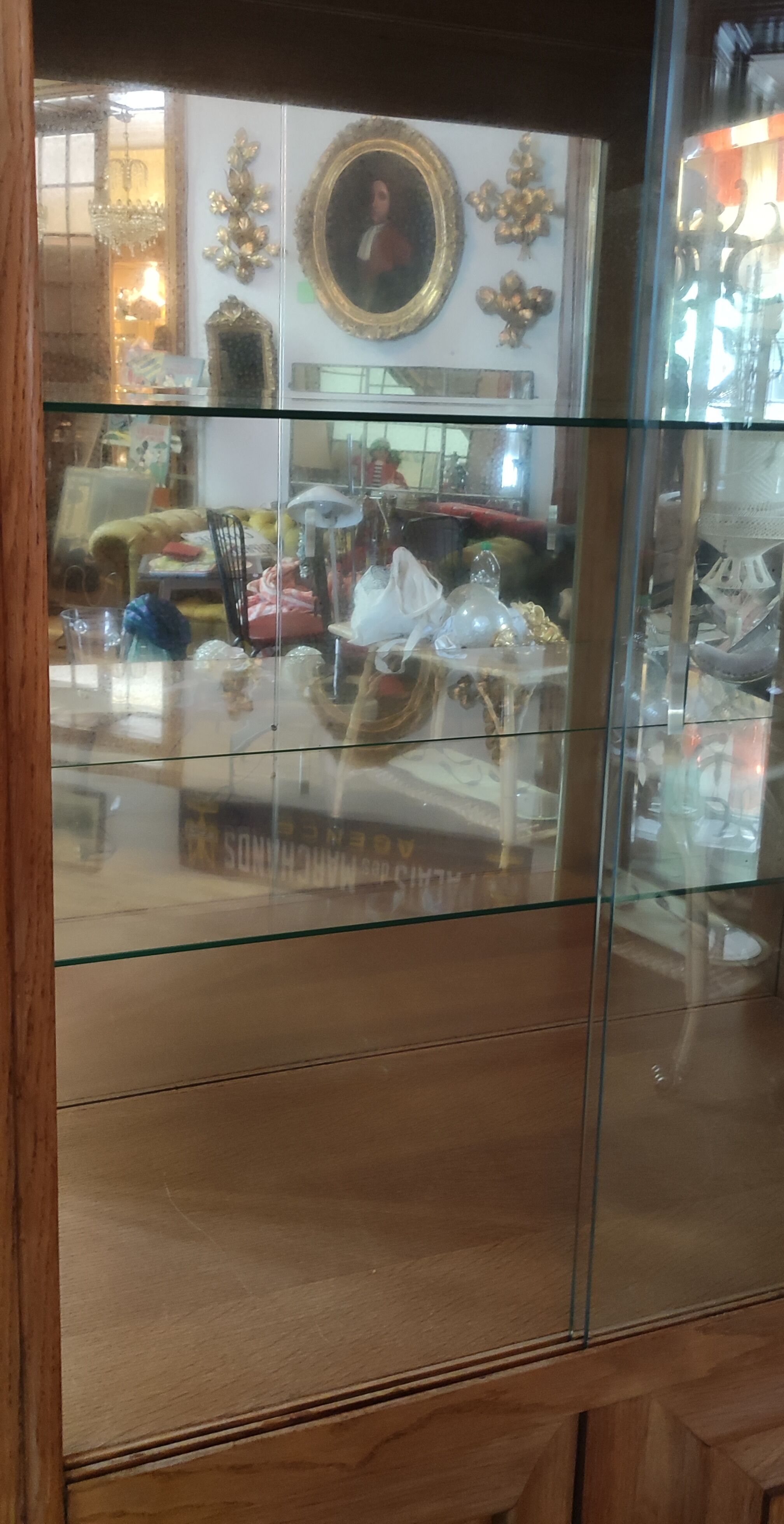 Art Deco showcase furniture