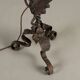 Antique neo-Renaissance table lamp in iron, 20th century