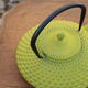 Old cast iron teapot