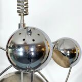 Goffredo Reggiani, satellite chrome chandelier from 60s