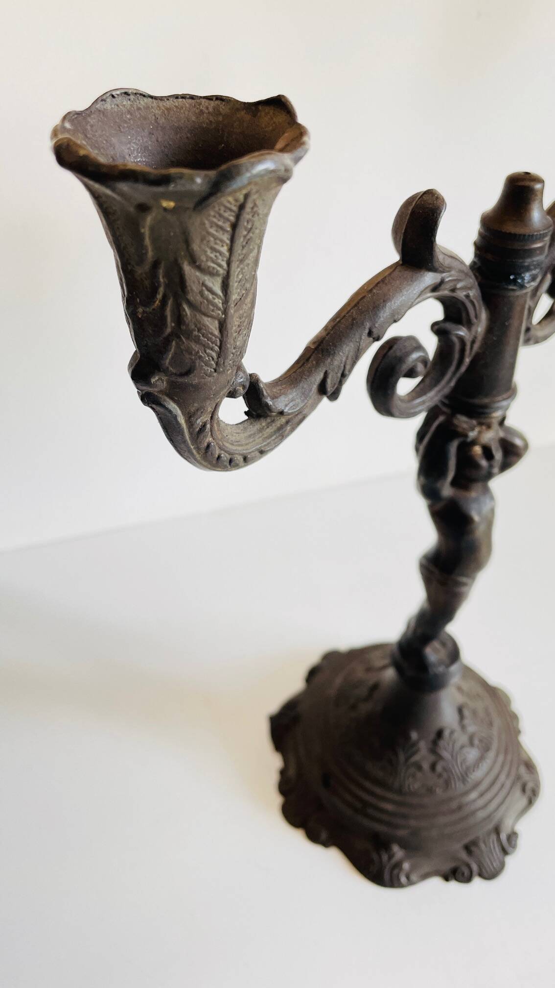 Little angel table candle holder