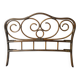 Vintage rattan headboard