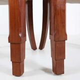 Art Deco set of chairs by Gaston and Fernand Saddier Circa.1925