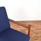 Fauteuil de salon danois du milieu du siècle, années 1960.