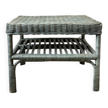 Rattan coffee table