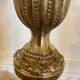 Pair of Louis XVI torch candlesticks in gilded bronze