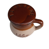 Mug tea in earthenware