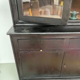 Sideboard - showcase 2 old body in blackened wood