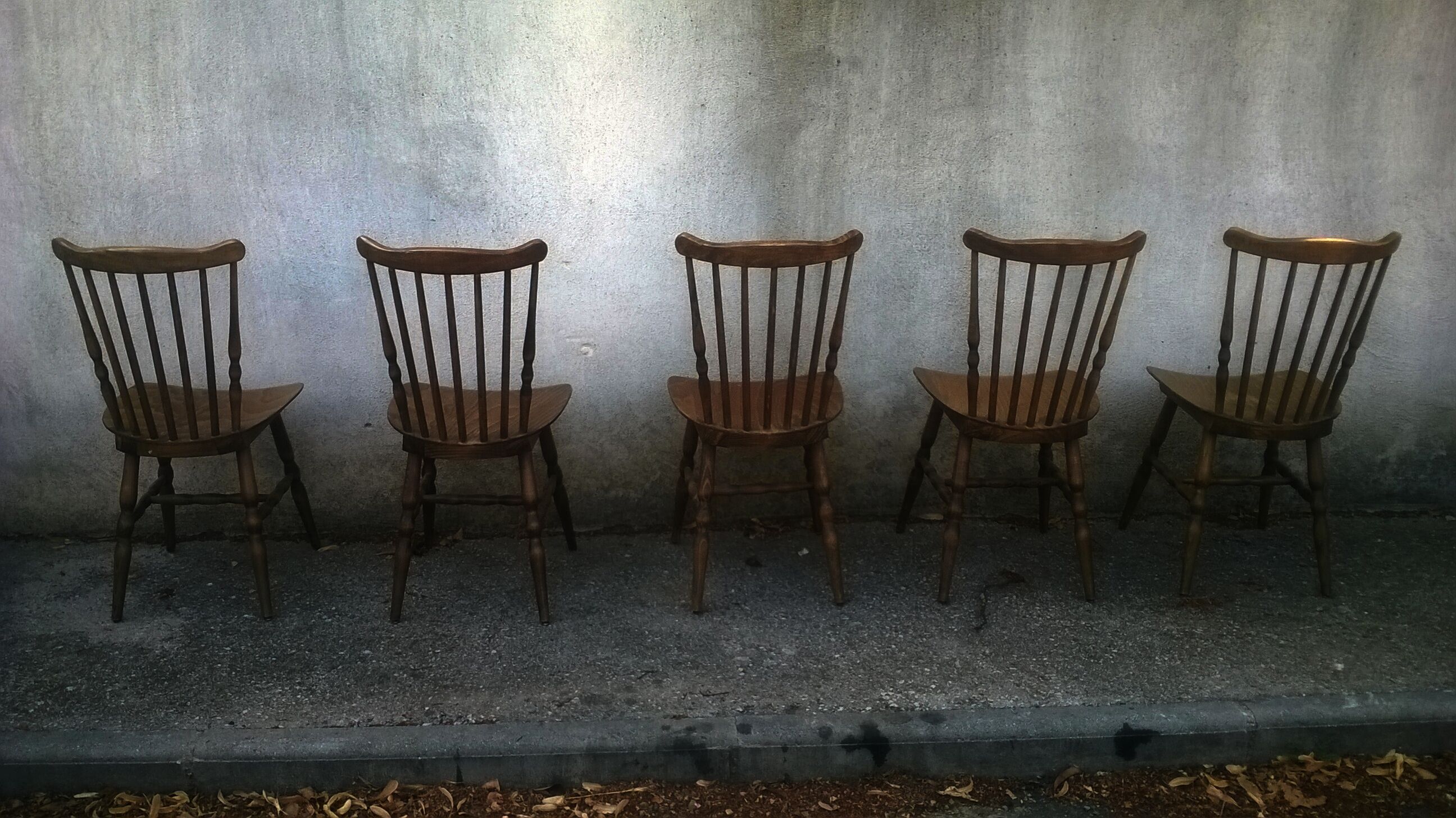 Five Baumann chairs