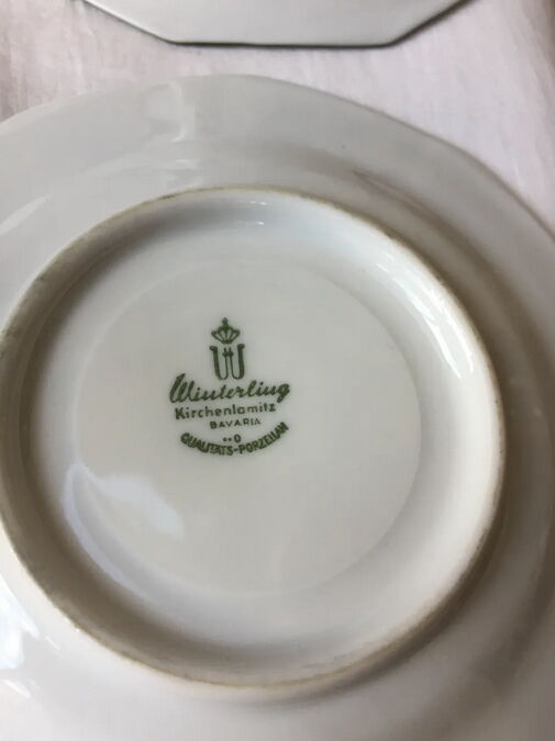 Baviere Winterling fine porcelain service or coffee