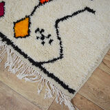 Handmade moroccan berber carpet 255 x 156 cm