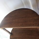 Table d'appoint ronde pieds tournés