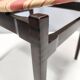 Vintage Set of Six Walnut Chairs by Gianfranco Frattini for Cassina with Stripe Patterned Orange Fab