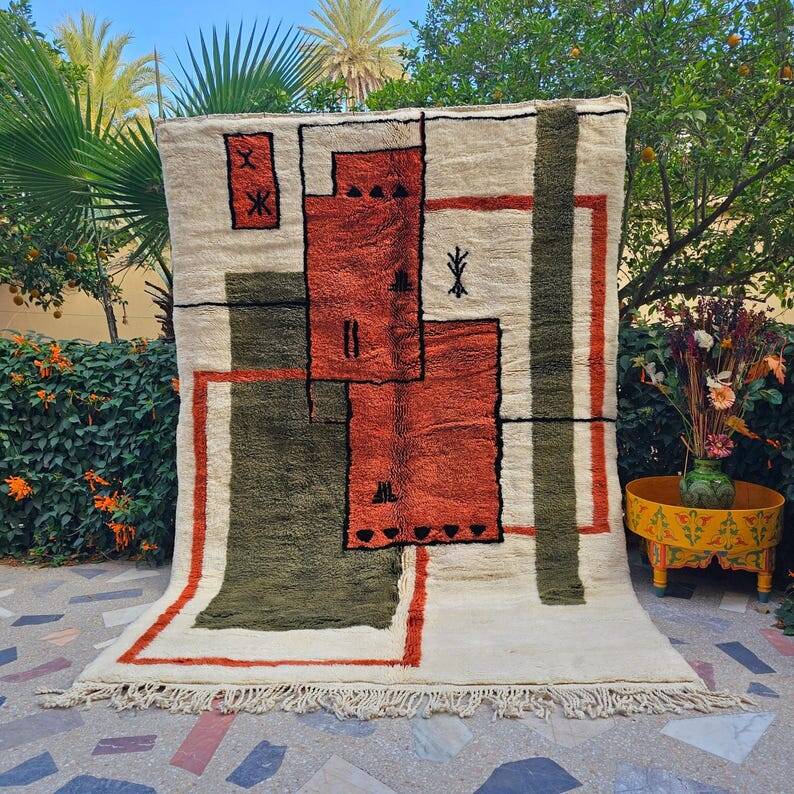Handmade Moroccan rug 200cm x 300cm
