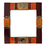 Miroir céramique Marion de Crécy pour l'atelier Mithe Espelt