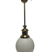 Art Deco pendant lamp, Poland, 1950s