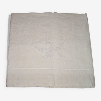 Old linen or Métis sheet in 2 days with returns rows