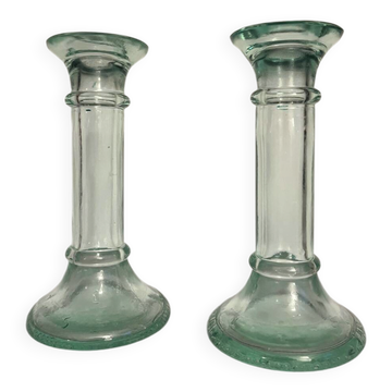 2 bougeoirs