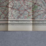Road map 1920 "Garonne et landes"