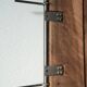 Antique walnut cabinet doors