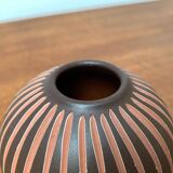 Wormser Terra-Sigillata pottery vase from Germany, mid-century, 1960s.