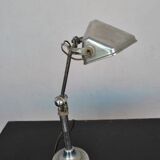 Lamp pirouette years 30 art deco metal chrome