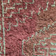 Vintage woven wool rug 70x145cm