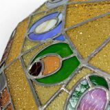 Art Deco wrought iron chandelier by Augustin Louis Calmels, France, Circa 1920