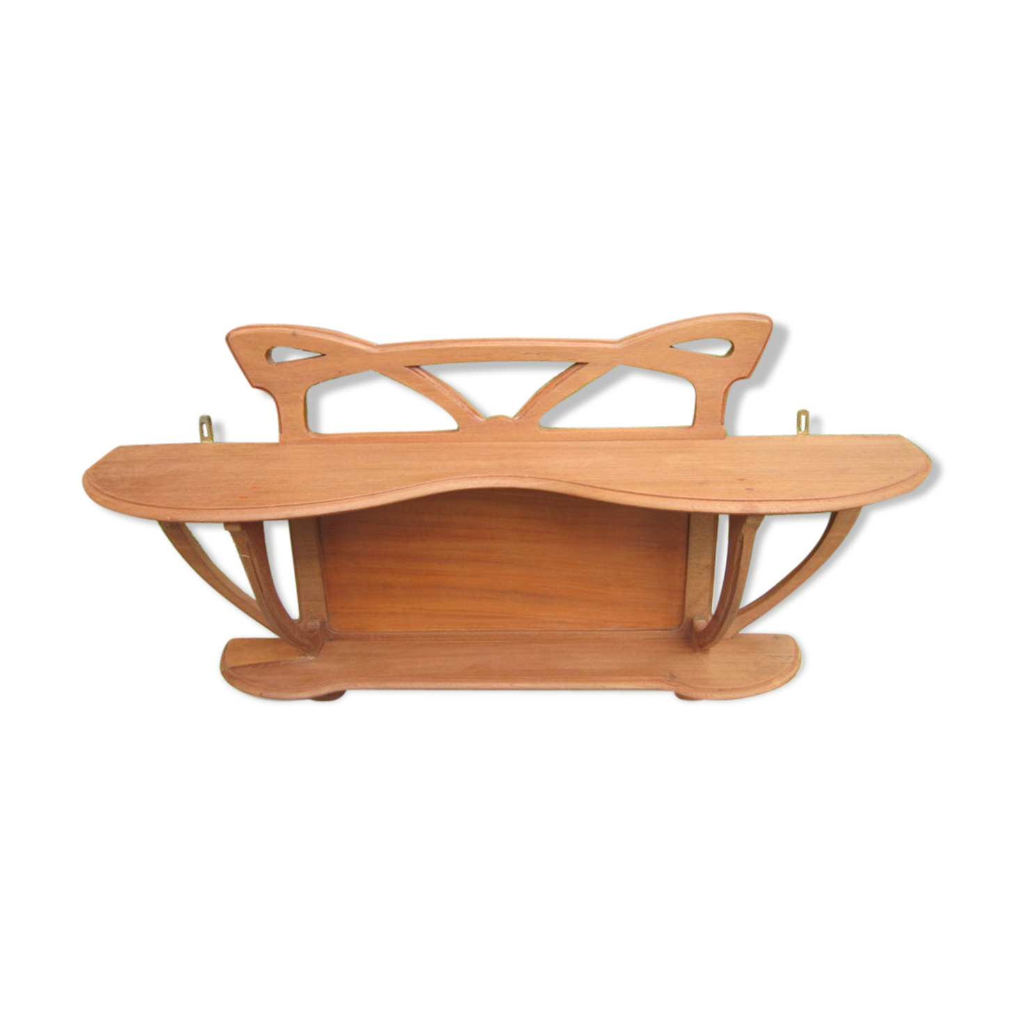 Art nouveau wall shelf
