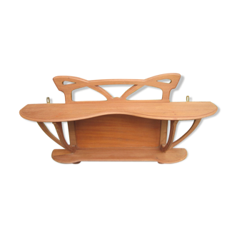 Art nouveau wall shelf