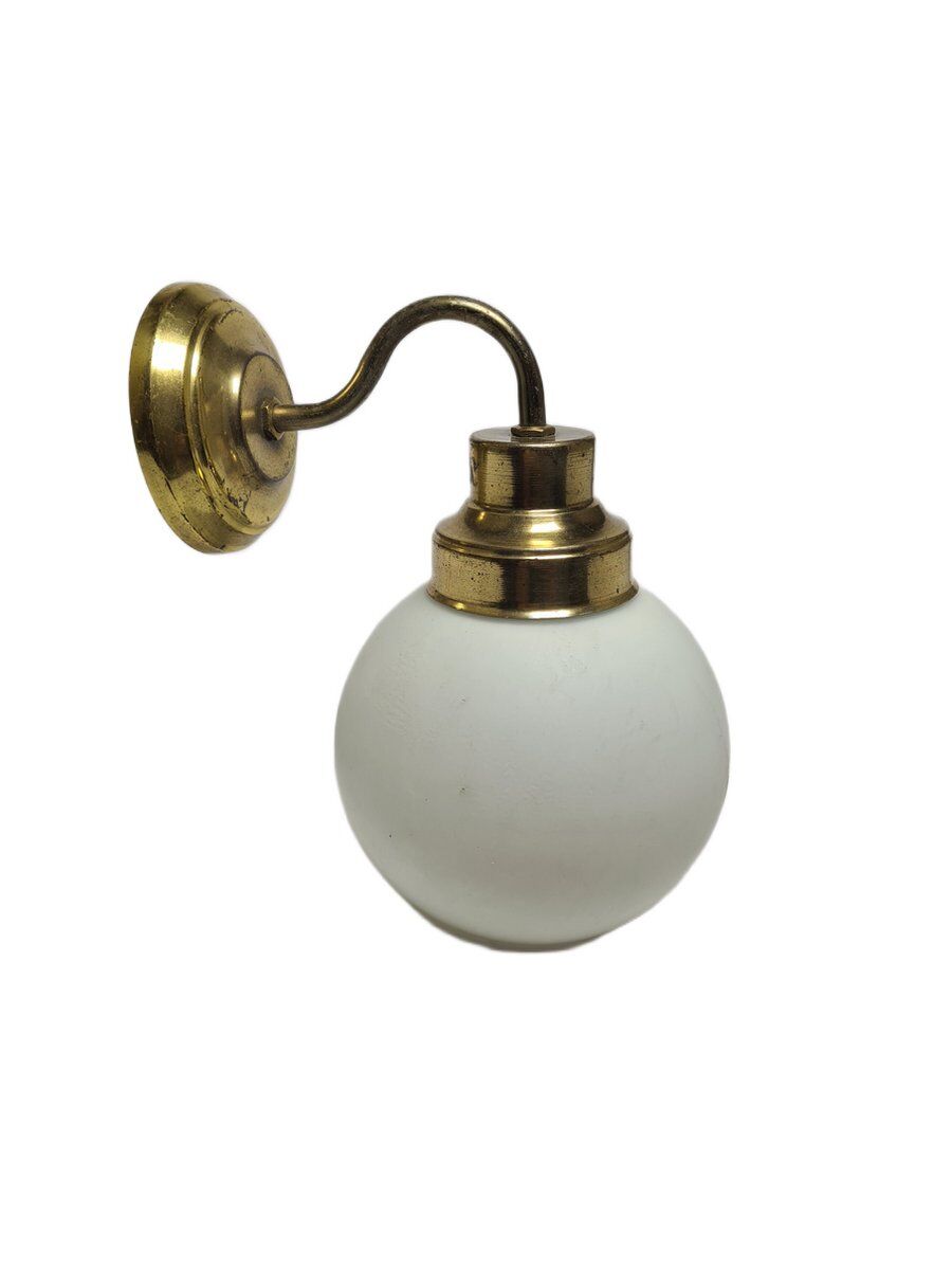 Vintage Art Deco wall lamp, Poland, 1950s