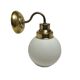 Vintage Art Deco wall lamp, Poland, 1950s