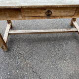 Walnut farmhouse table