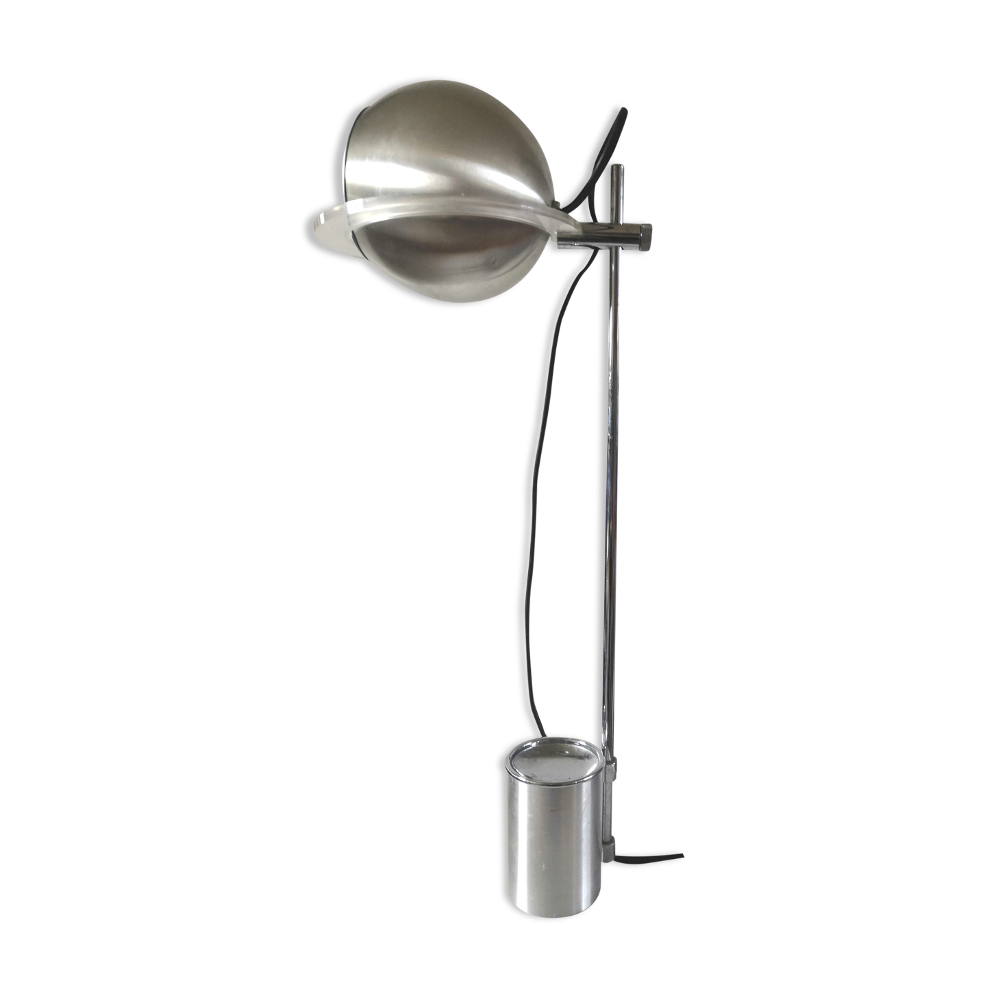 Ashtray lamp eyeball design 70s