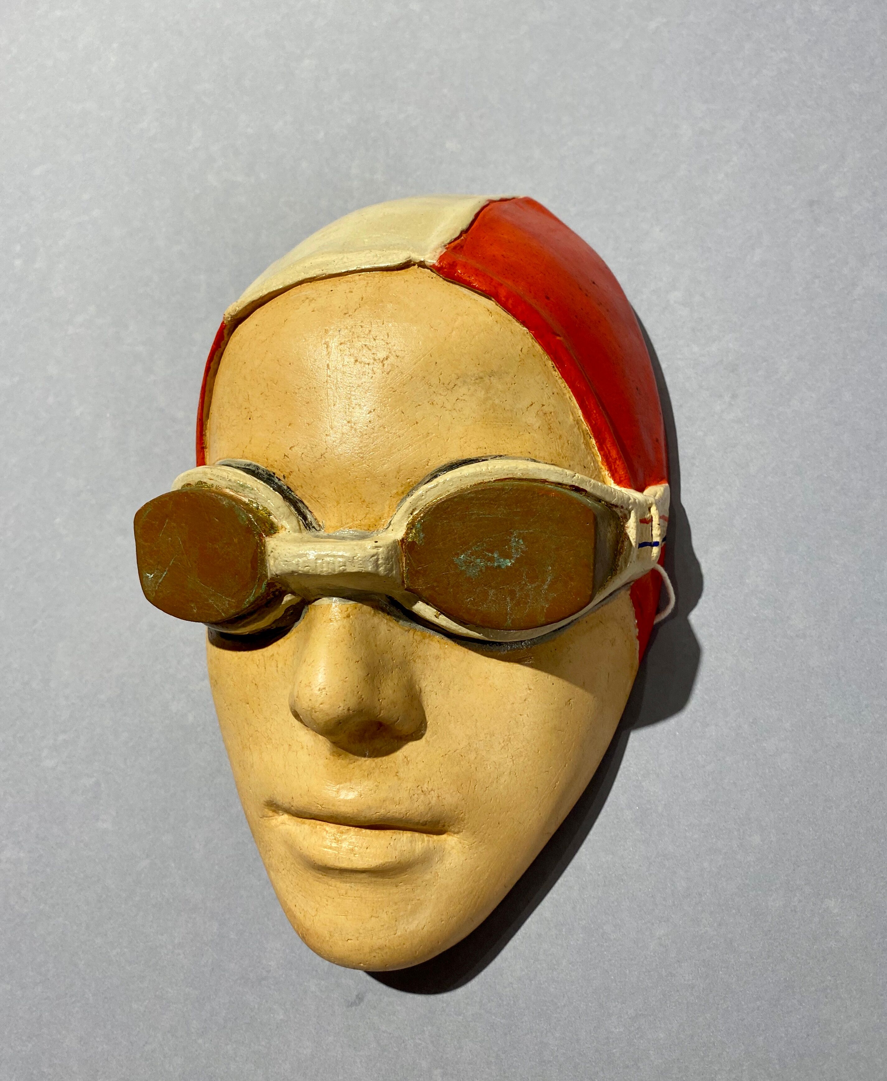 Mask signed by Pascal Yang 1988 unique deco
