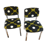 Lot of two chairs year 70