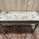 Console d'époque Louis XVI en bois peint