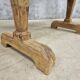 Antique French bistro table | 1920-1940 | Oak wood
