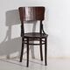 Antique bentwood dining chairs (circa 1920). Set of 4