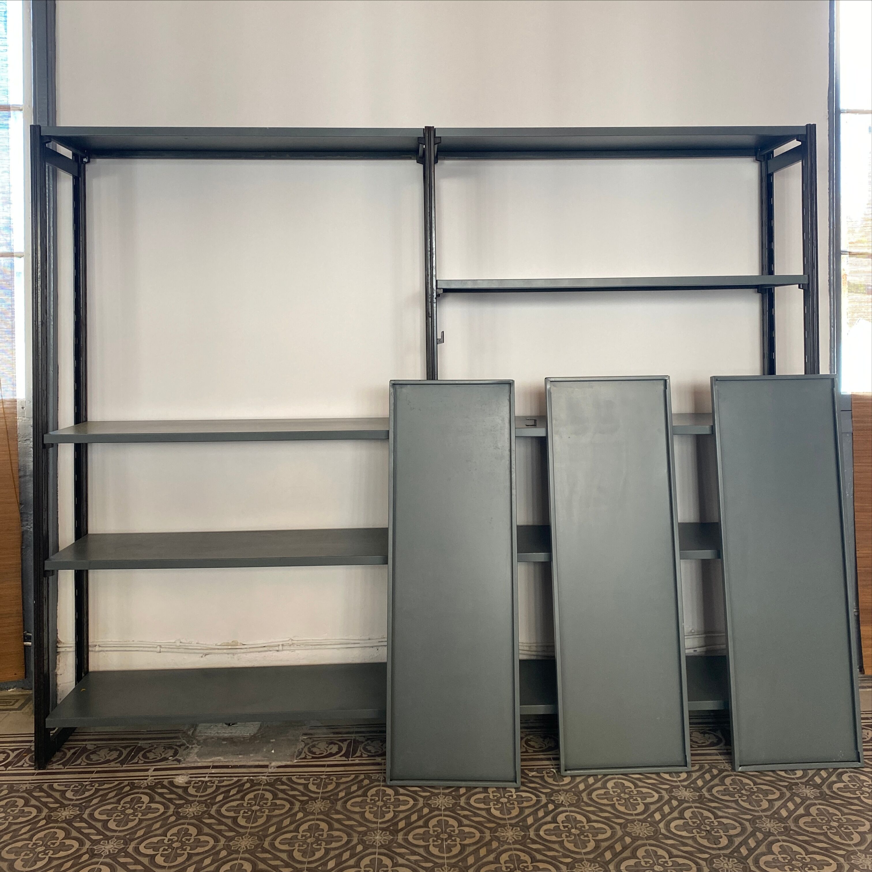 Library / Metal Shelf 1960