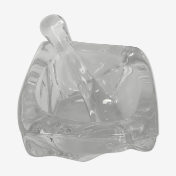 Crystal Daum ashtray